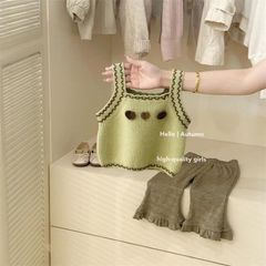 Hàng QC Áo hai dây len kèm áo thun giữ nhiệt và quần len tăm ống loe điệu đà xinh xắn thu đông hot hit hàn quốc bé gái