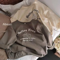 Hàng QC - Áo thun dài tay butter free cute đáng yêu dễ thương vintage hàn quốc cho bé thu đông