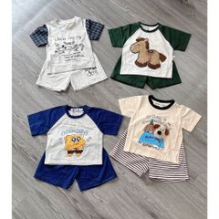 Tổng hợp các mẫu thun cotton hoạt hình đáng yêu vui nhộn dễ thương xinh xắn mùa hè phong cách hàn quốc cho bé