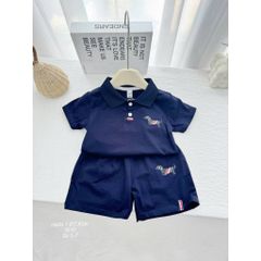 Set bộ polo chó con cute đáng yêu mùa hè mát mẻ cho bé trai