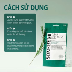 Miếng Dán Mụn Some By Mi Clear Spot Patch - 18 Miếng Bảo Vệ Da, Hút Nhân Mụn, Chống Nước, Dành Cho Da Nhạy Cảm 729412