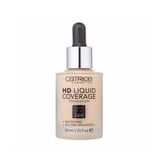 Kem Nền Catrice Hd Liquid Coverage 30ml - Màu 010, Che Phủ Tốt, Lớp Nền Tự Nhiên, Chống Nước, Dành Cho Mọi Loại Da 729418