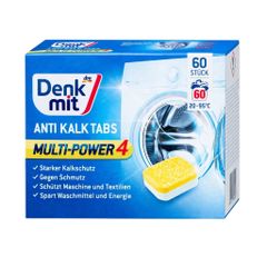 Viên tẩy lồng máy giặt Denkmit Đức – Tẩy cặn vôi, khử mùi, giảm khuẩn, bảo vệ máy giặt bền sạch