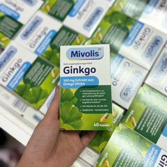 Bổ não Mivolis Ginkgo 100mg Đức 40 viên