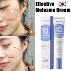 Kem Collagen Kem Dưỡng Trắng Da Làm Trắng Da 10X Hàn Quốc Kem dưỡng giảm thâm，nám & sáng da，Dưỡng trắng