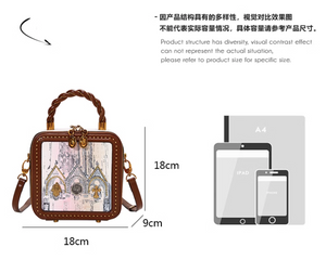 (V.I.P ORDER - LIMITED - TẶNG HỘP) - Túi xách Nữ kiểu dáng sang trọng, thiết kế lạ mắt size 18
