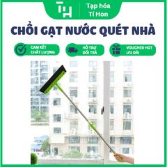 Cây Chổi Gạt Nước Quét Nhà, Lau kính đế xốp (Màu ngẫu nhiên) (TH123)