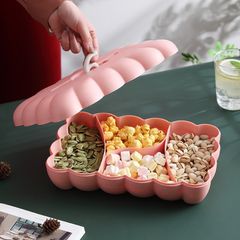 Khay mứt tết hình quả bí ngô may mắn tài lộc (TH124) (Màu ngẫu nhiên)