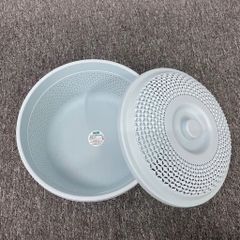 Rổ tròn chấm bi Việt Nhật (Màu ngẫu nhiên) (TH136)