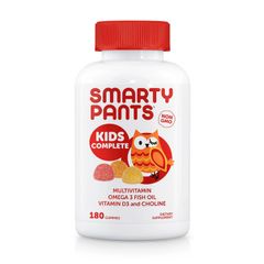 Kẹo Smarty Pants Kids Complete  USA - Bổ sung vitamin tổng hợp giúp trẻ thông minh - 180 viên