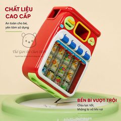 Máy bán nước tự động cho bé cỡ lớn có âm thanh ánh sáng phát triển tư duy kỹ năng sống
