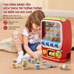 Máy bán nước tự động cho bé cỡ lớn có âm thanh ánh sáng phát triển tư duy kỹ năng sống