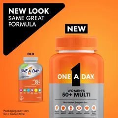 Vitamin Tổng Hợp One A Day Women’s 50+ Tăng Cường Sức Khỏe Phụ Nữ Trên 50 Tuổi, Hỗ Trợ Tim Mạch, Xương Khớp - 200 Viên