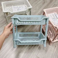 Kệ chữ nhật 2 - 3 tầng Việt Nhật (Màu ngẫu nhiên) (TH147)