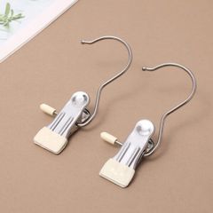 Combo 10 móc inox kẹp đồ đa năng (Màu ngẫu nhiên) (TH157)