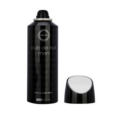 Xịt Thơm Toàn Thân Armaf Club De Nuit Perfume Body Spray Cho Nam - Hương Gỗ Cay Sang Trọng, Thiết Kế Cầm Nắm Tiện Lợi 200ml