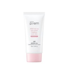 Kem Chống Nắng Nâng Tông Make p:rem UV Defense Me Calming Tone Up - SPF 50+ PA+++ Cho Da Sáng Hồng, Bảo Vệ Tia UV, 50ml