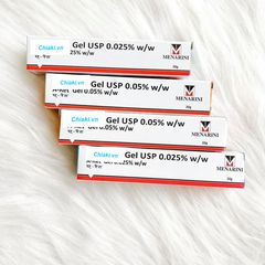 Kem chăm sóc mụn Tre Gel USP Aret 0.025% Menarini - Hỗ Trợ Giảm Mụn Ẩn, Mụn Viêm - Cho Da Nhạy Cảm, Thích Hợp Người Mới Sử Dụng