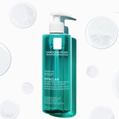 Gel rửa mặt và tắm La Roche-Posay Effaclar Micro-Peeling 400ml - Sạch nhờn, hỗ trợ chăm sóc mụn da mặt, lưng, ngực cho da nhờn, mụn