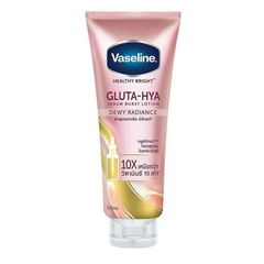 Sữa dưỡng thể sáng da Vaseline Gluta HYA Serum 10X - Giúp làm sáng, cấp ẩm da và mờ thâm sạm nhanh chóng, phù hợp cho mọi loại da.