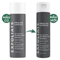 Dung Dịch Tẩy Da Chết Paula’s Choice 2% BHA - Chăm Sóc Da Mụn, Làm Sáng Da, Giảm Thâm & Lỗ Chân Lông To - Sản Phẩm Dịu Nhẹ Mỹ Phẩm Mỹ