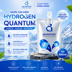 10 Túi Quantum Hydrogen - Nước Uống Lượng Tử Ion Kiềm Giúp Cân Bằng Axit, Chống Oxi Hóa