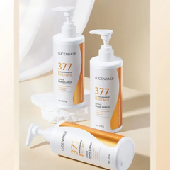 Sữa Dưỡng Thể Trắng Da Lucenbase 377 Niacinamide & Retinol - Đem Lại Làn Da Rạng Rỡ, Mềm Mại và Đều Màu 250g