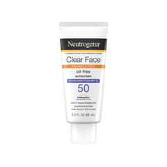 Kem Chống Nắng Neutrogena Clear Face Break-Out Oil Free SPF 50 - Bảo Vệ Da Nhạy Cảm, Dưỡng Ẩm, Ngăn Mụn, 88ml