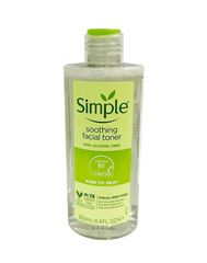 Nước Hoa Hồng Simple Kind to Skin Soothing Facial Toner 200ml - Chăm Sóc Da Nhạy Cảm, Làm Sạch, Cân Bằng Độ PH, Không Chất Bảo Quản