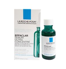 Serum Tái Tạo Da Mụn La Roche Posay Effaclar Ultra Concentre 30ml - Giúp Cải Thiện Độ Sáng và Lỗ Chân Lông Cho Da Nhờn Mụn
