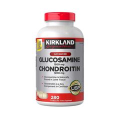 Viên uống Glucosamine 1500mg Kirkland Mỹ - Thực phẩm chức năng hỗ trợ xương khớp khỏe mạnh, giảm đau, phục hồi chấn thương, 220 viên
