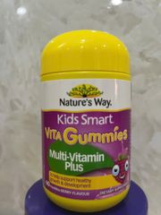Kẹo dẻo rau củ Nature’s Way Kids Smart Multivitamin Plus 60 viên - Úc