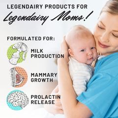 Viên uống lợi sữa hữu cơ Legendairy Milk 60 viên - Tăng tiết sữa cho mẹ - Xuất xứ Mỹ