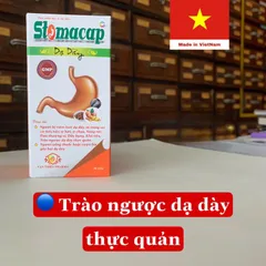 Viên uống trào ngược dạ dày thực quản - ợ hơi, ợ chua - hộp 30 viên nang - stomacap