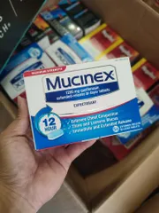 Viên uống cắt cơn ho có đàm, tức ngực Mucinex Maximum Strength 56 viên 729796