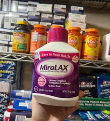 MiraLAX Gentle Constipation Relief Laxative Powder Bột uống nhuận tràng 510g