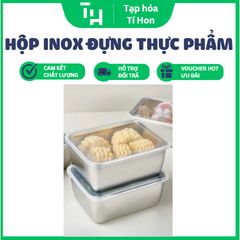 Hộp inox đựng thực phẩm tủ lạnh tiện lợi (TH164)