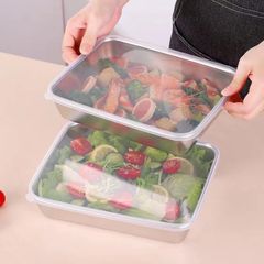 Hộp inox đựng thực phẩm tủ lạnh tiện lợi (TH164)
