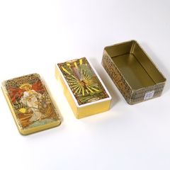 Bộ Golden Art Nouveau Tarot hộp sắt B408