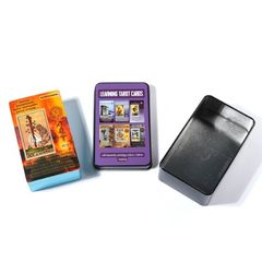 Bộ Bài Learning Tarot Cards, Hộp Cứng, Thẻ Mạ Cao Cấp B318