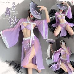 Cosplay hóa trang cổ trang Trung Hoa xuyên thấu sexy quyến rũ gợi cảm mã 764