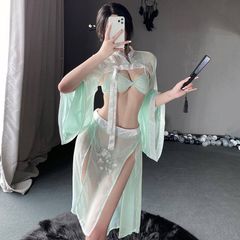 Cosplay hóa trang cổ trang Trung Hoa xuyên thấu sexy quyến rũ gợi cảm mã 764