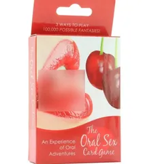 Bộ bài Board Game 18+ The Oral Sex Cards Dành cho cặp đôi nam nữ, che tên khi giao