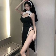 Cosplay hóa trang bà sơ nữ tu nóng bỏng sexy quyến rũ gợi cảm cho nữ