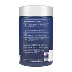 Bioglan Vitamin D3 1000IU 250 Viên - Nhập Úc