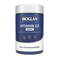 Bioglan Vitamin D3 1000IU 250 Viên - Nhập Úc