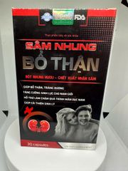 Sâm Nhung Bổ Thận giúp bổ thận  hộp 30v