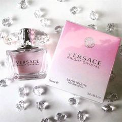 Nước hoa Versace Bright Crystal For Women EDT 90ml (hồng nhạt) – hương hoa nhẹ nhàng, nữ tính