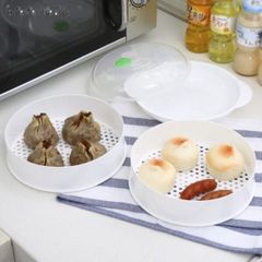 Bộ khay hấp lò vi sóng 3 lớp Việt Nhật (TH193)