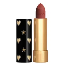 Son Gucci 217 Valeria Rose - Son Môi Cao Cấp Màu Hồng Cam Đất, Holiday 2021 Rouge à Lèvres Chính Hãng, Độ Bám Màu Xuất Sắc 731098